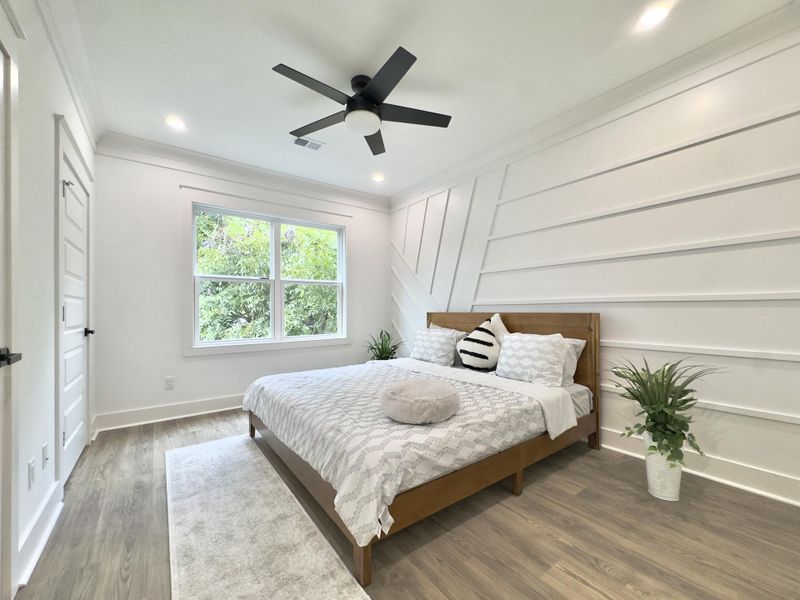 Furnished interior view inside a new home in , North Charleston (Image 28).