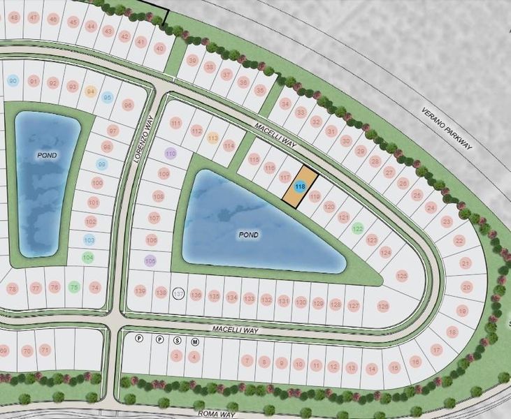 Central Park - Site Map