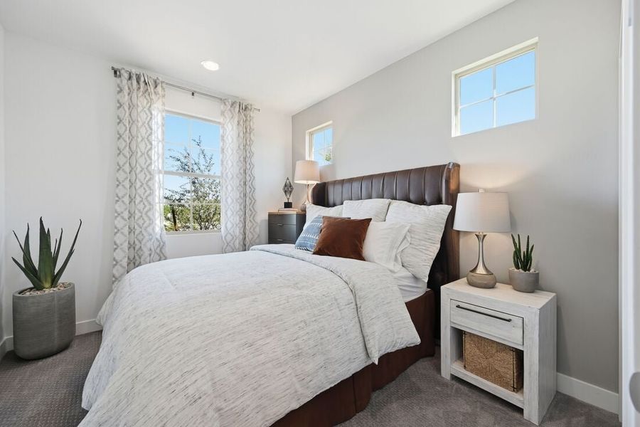 Furnished interior view inside a new home in La Mira, Mesa (Image 21).