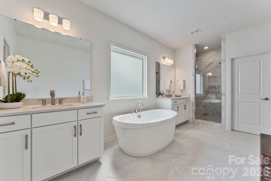 Furnished interior view inside a new home in , Indian Land (Image 41).