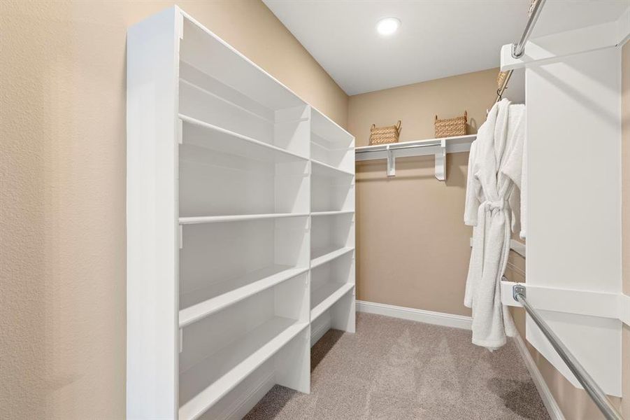 primary walk in closet
