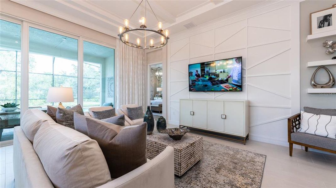 Furnished interior view inside a new home in , Deland (Image 11). Furnished interior view inside a new home in , Deland (Image 11).