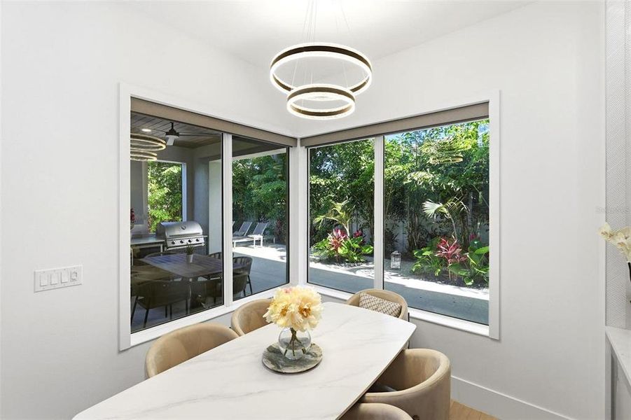 Furnished interior view inside a new home in , Sarasota (Image 60).