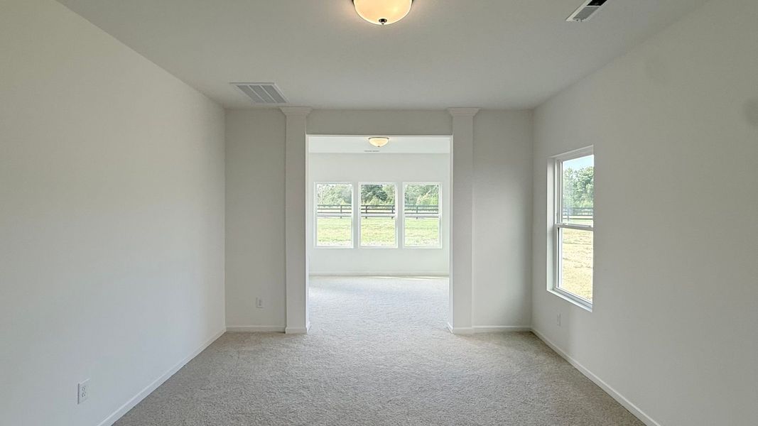 Spacious, unfurnished interior of a new home in Nathans Ridge, Lillington (Image 11).