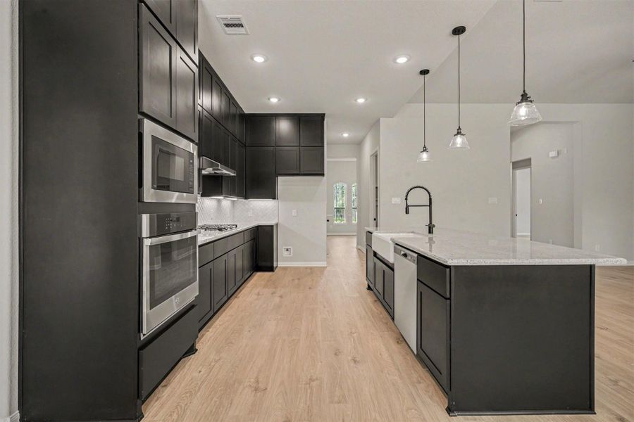 Furnished interior view inside a new home in Encino Estates, Dayton (Image 6).