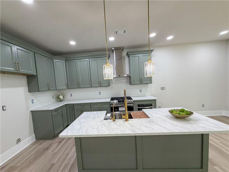 Furnished interior view inside a new home in , Norcross (Image 15).