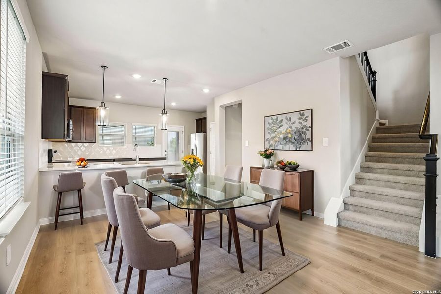 Furnished interior view inside a new home in Catalina, Converse (Image 14).
