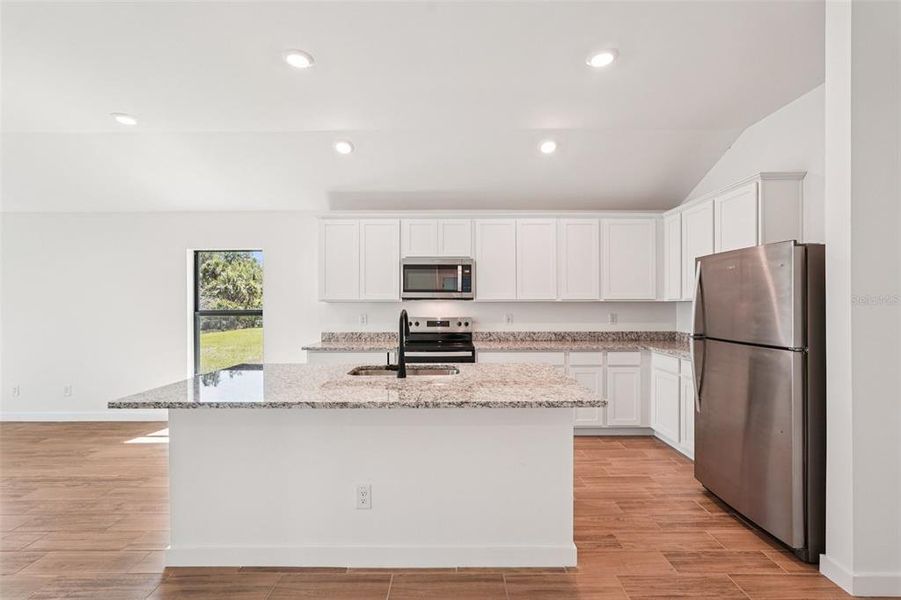 Furnished interior view inside a new home in Port Charlotte, North Port (Image 7).