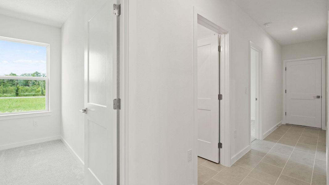 Representative furnished interior of a home built from the Flagler by DRB Homes in Grasslands West, Lakeland (Image 25).