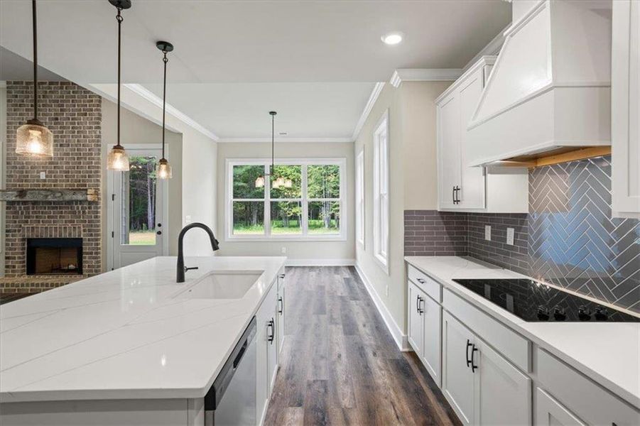 Furnished interior view inside a new home in , Mansfield (Image 12).