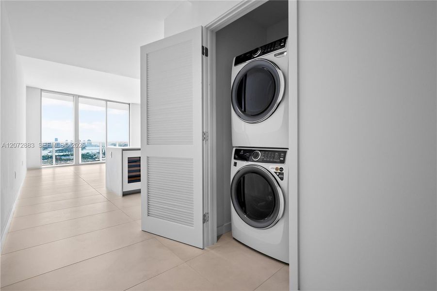 Furnished interior view inside a new home in , Miami (Image 8).