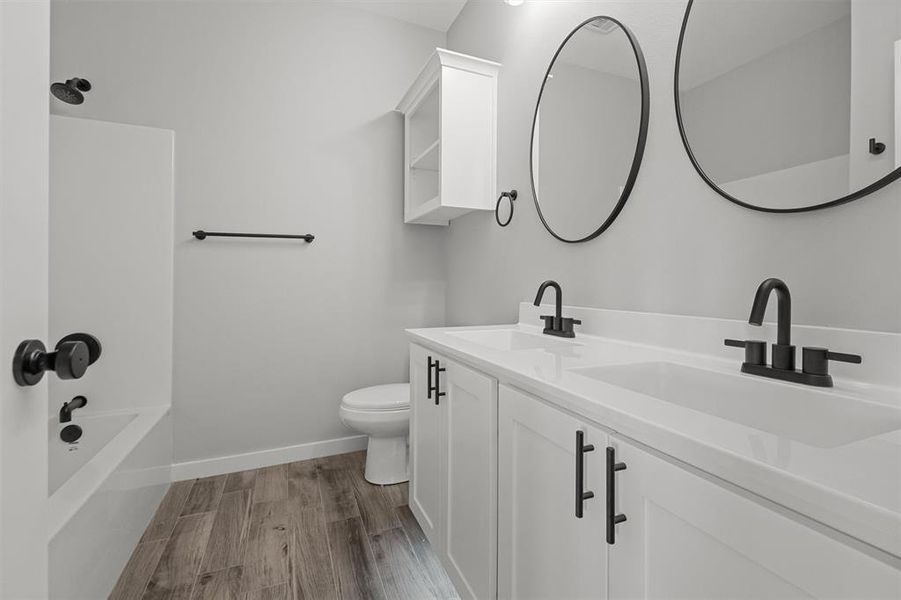 Furnished interior view inside a new home in , Lindale (Image 16).