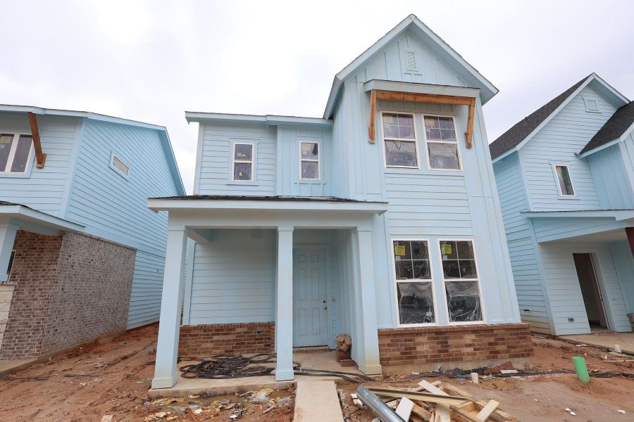 In-progress construction of a new home in , Montgomery, TX (Image 3).
