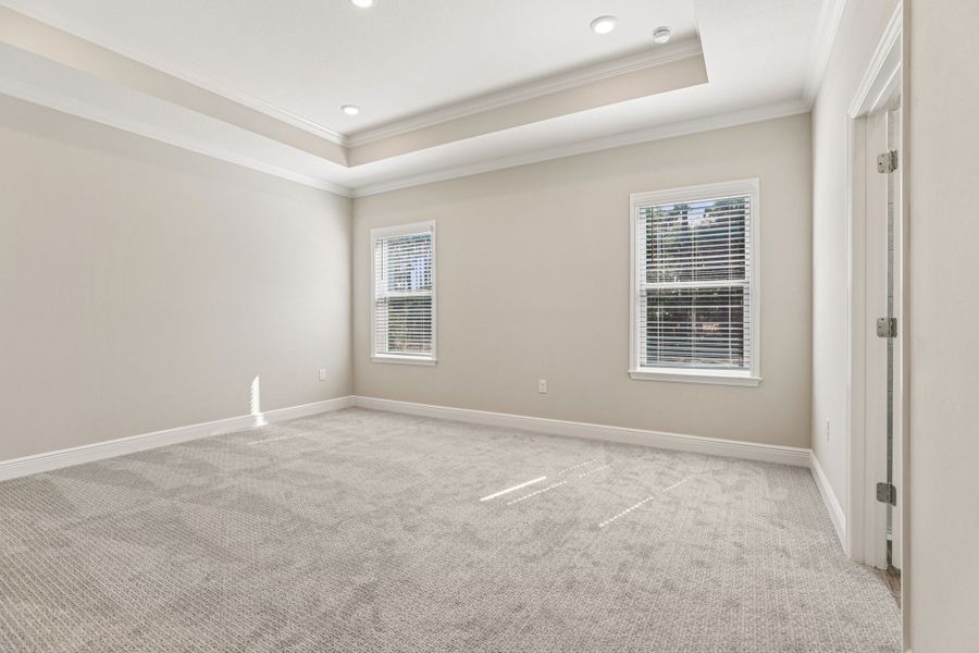 Spacious, unfurnished interior of a new home in Eagle Crest, Malabar (Image 22). Spacious, unfurnished interior of a new home in Eagle Crest, Malabar (Image 22).