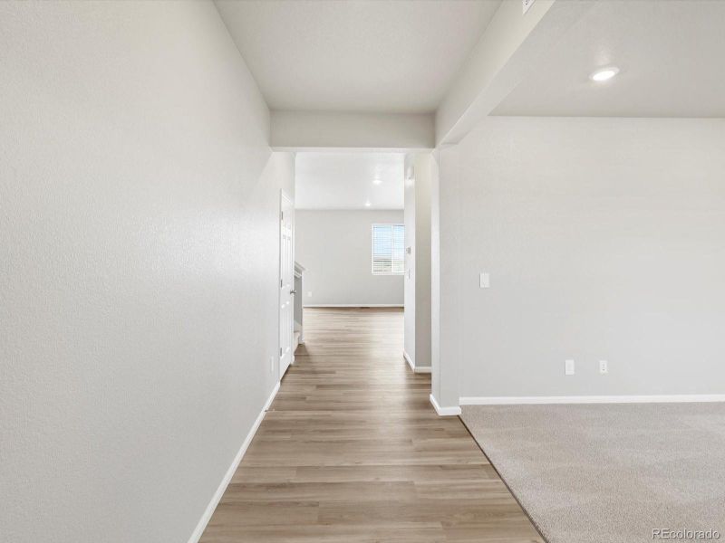 Spacious, unfurnished interior of a new home in Buffalo Highlands: The Canyon Collection, Commerce City (Image 28).