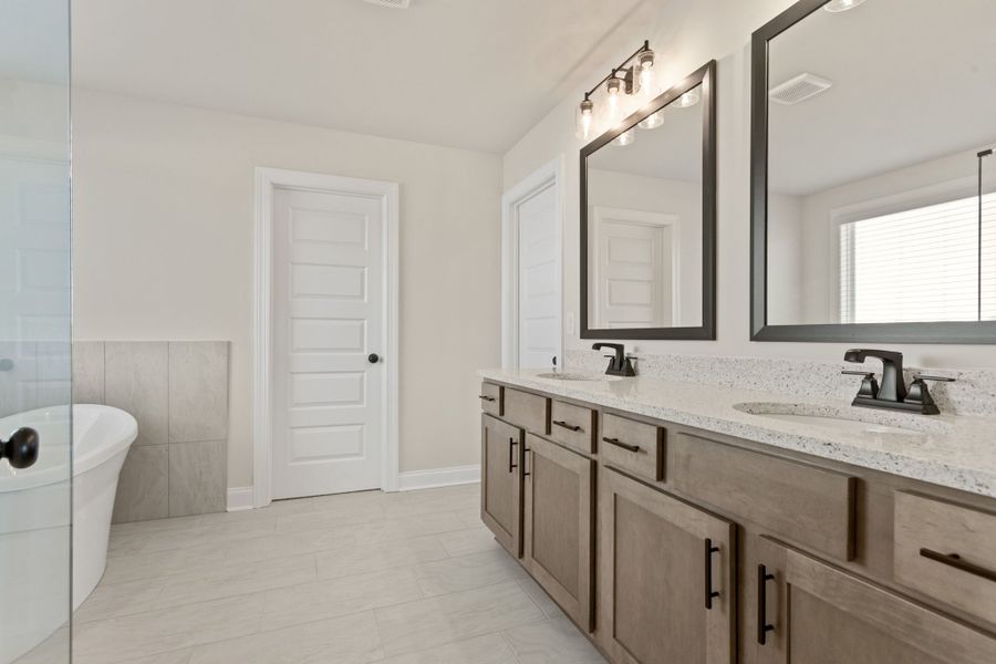 Furnished interior view inside a new home in Cherokee Knoll, Williamston (Image 12).