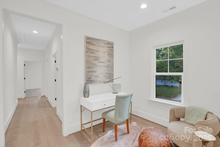 Furnished interior view inside a new home in , Charlotte (Image 22).