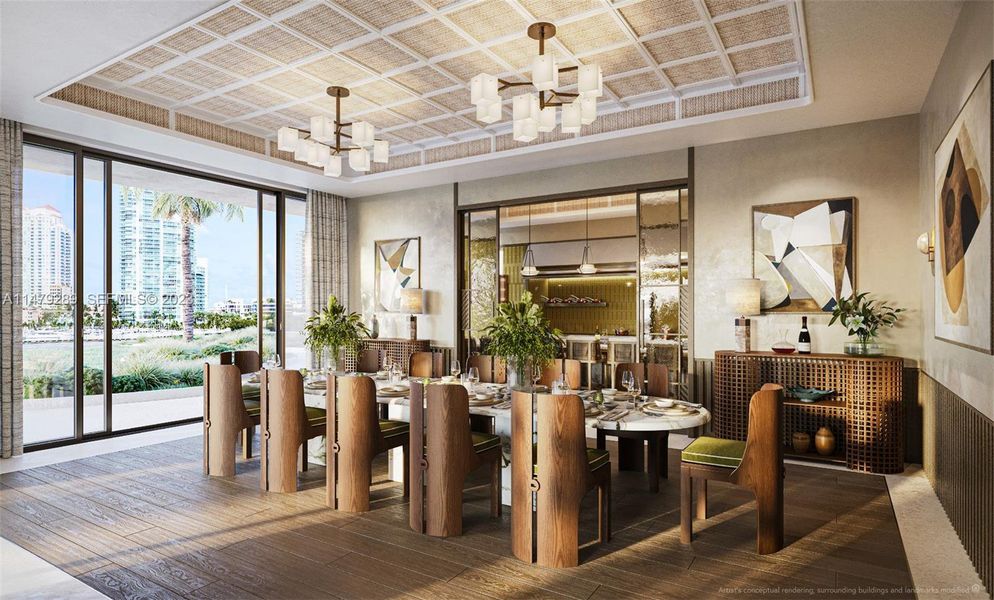 Private dining Private dining