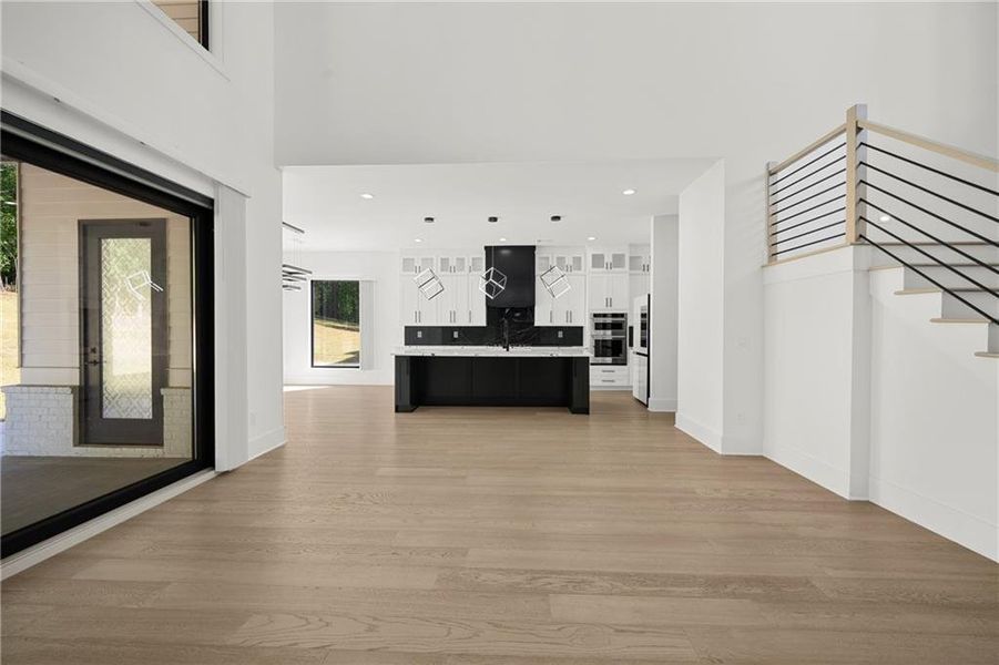 Spacious, unfurnished interior of a new home in , Sugar Hill (Image 24).