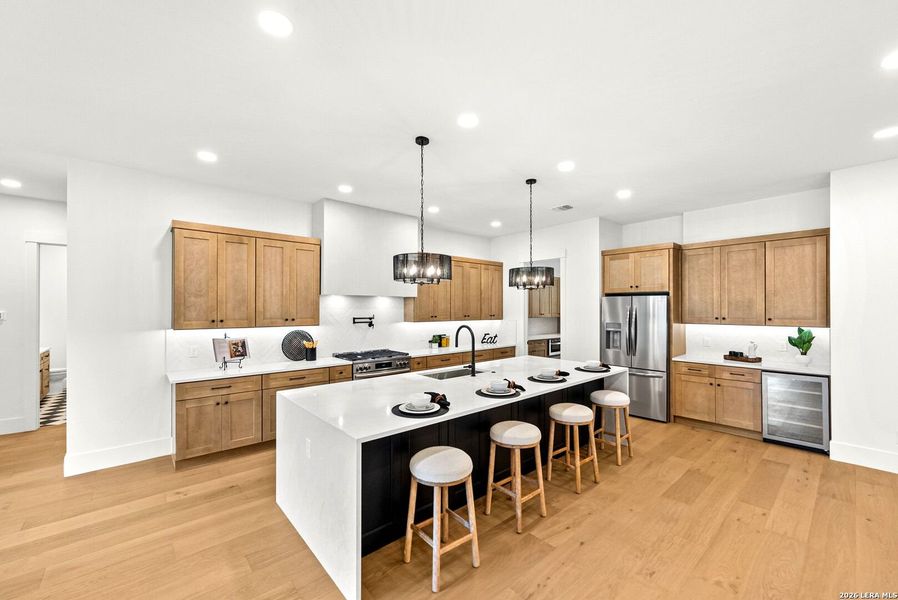 Furnished interior view inside a new home in , Boerne (Image 12).