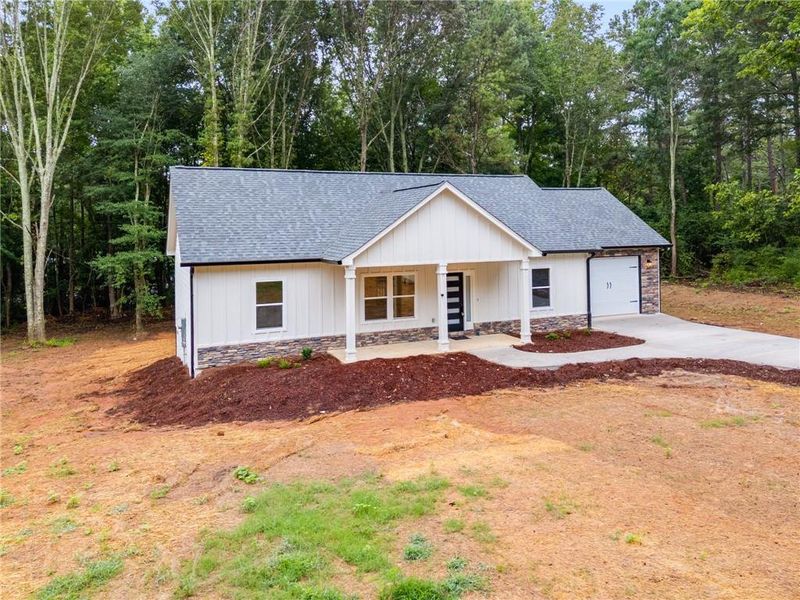 Front exterior of a new home in , Carrollton, GA, highlighting curb appeal (Image 2). Front exterior of a new home in , Carrollton, GA, highlighting curb appeal (Image 2).
