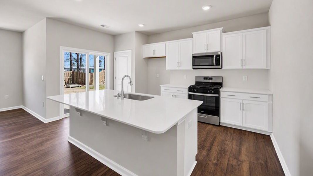 Furnished interior view inside a new home in Meadowview Plantation, Sumter (Image 3).