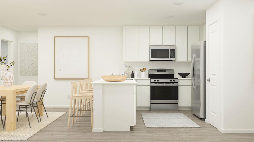 Furnished interior view inside a new home in Summerside: Stonehill Collection, Lockhart (Image 16).