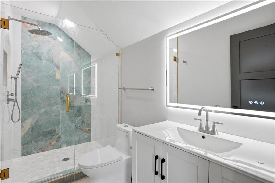 Furnished interior view inside a new home in , Stone Mountain (Image 13).