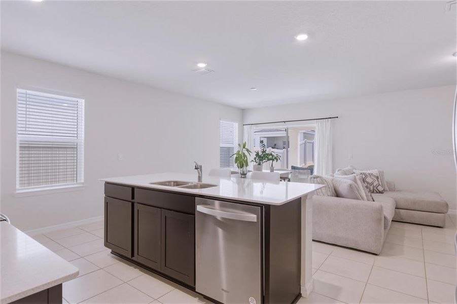 Furnished interior view inside a new home in , Davenport (Image 6).