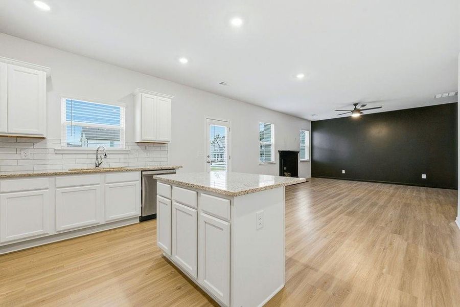 Furnished interior view inside a new home in Creekside Landing, Dallas (Image 7).