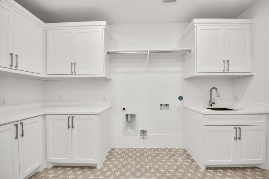 Furnished interior view inside a new home in , Houston (Image 26).