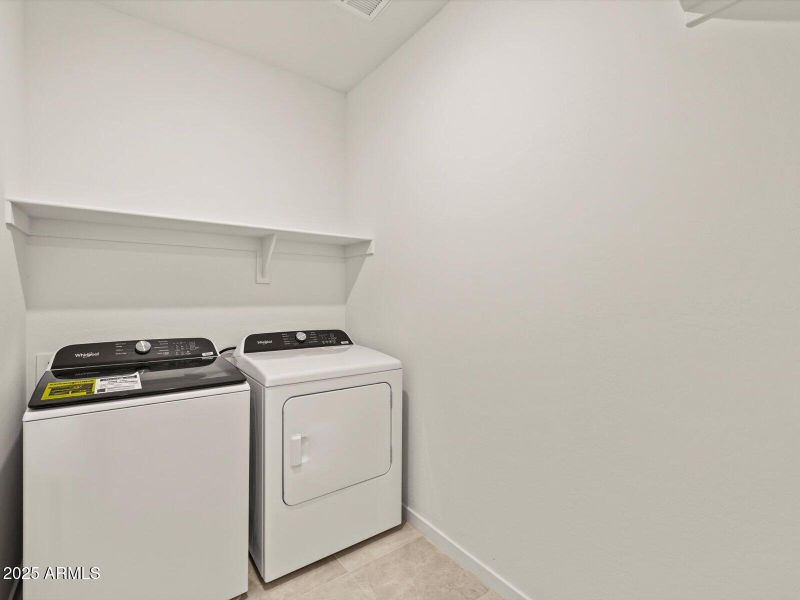 Included Washer & Dryer