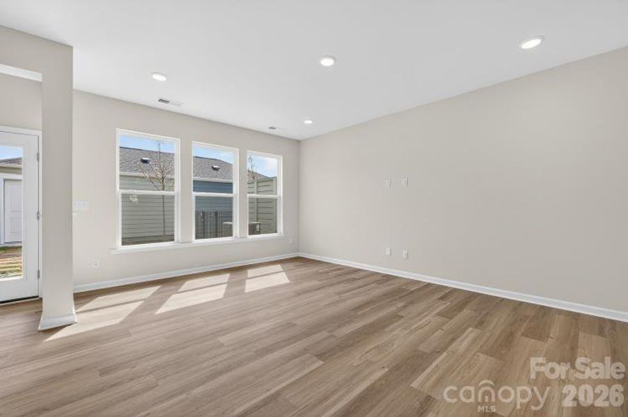 Spacious, unfurnished interior of a new home in North Creek Village - Townhomes, Huntersville (Image 12).