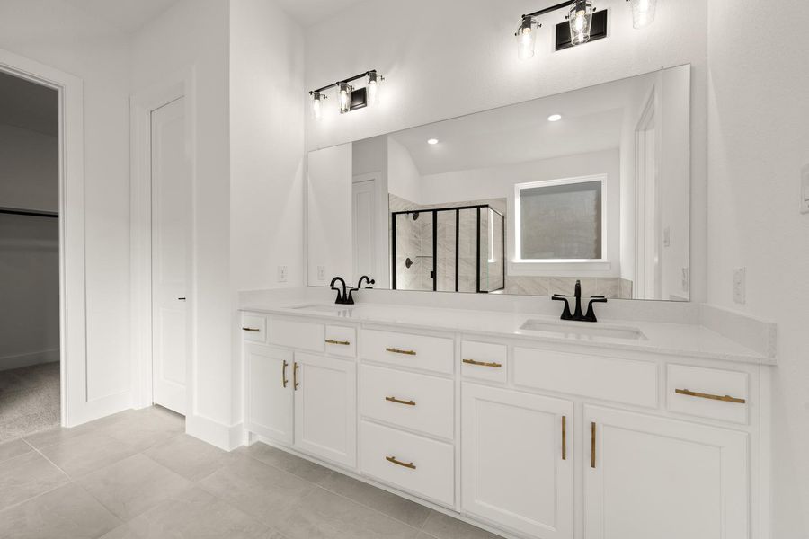 Furnished interior view inside a new home in Bridgewater, Midlothian (Image 8).