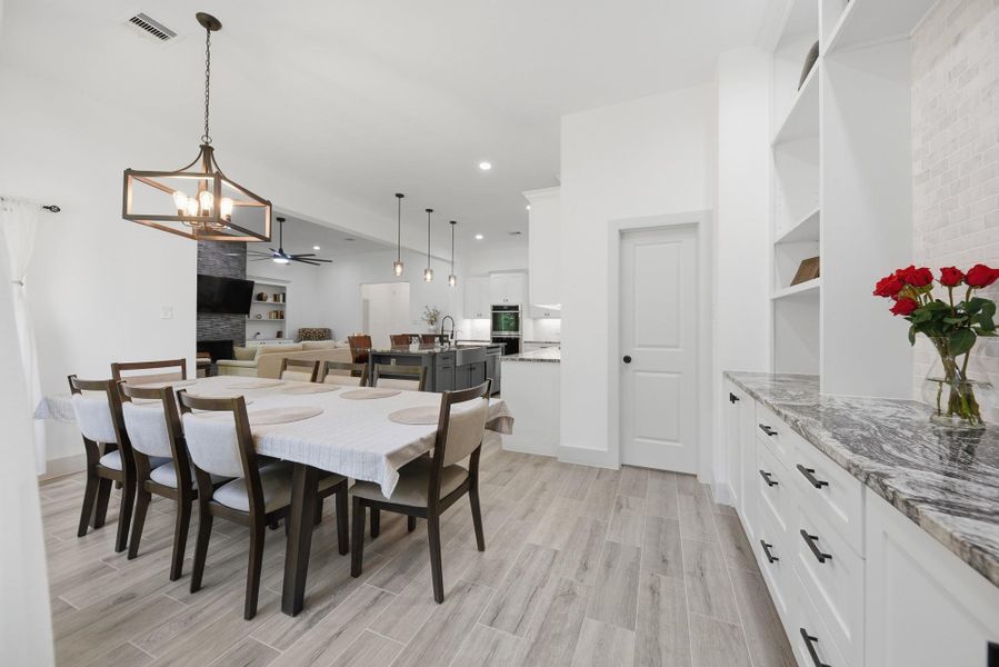 Furnished interior view inside a new home in , New Ulm (Image 15).