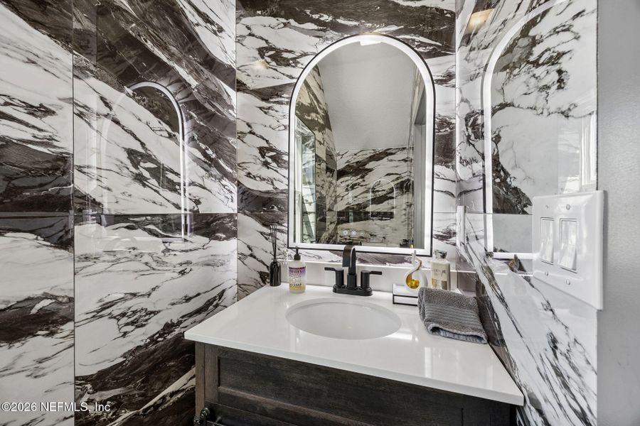 Furnished interior view inside a new home in Cordova Palms, St. Augustine (Image 17).