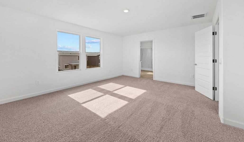 Representative unfurnished interior of a home built from the C30K - Kleindale by D.R. Horton in Hanson Ridge, Vail (Image 18).