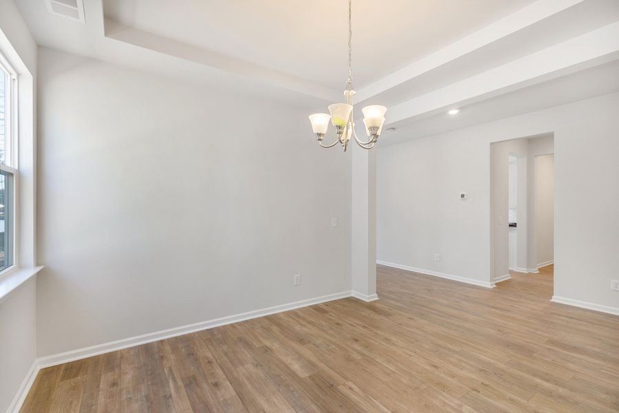 Spacious, unfurnished interior of a new home in Sweetgrass at Summers Corner, Summerville (Image 8).