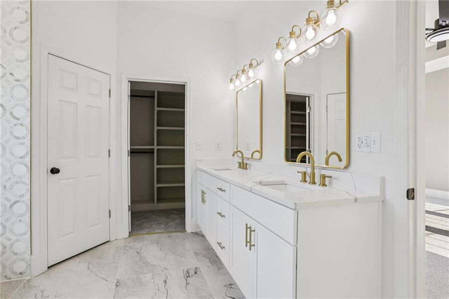 Furnished interior view inside a new home in , Lilburn (Image 8).