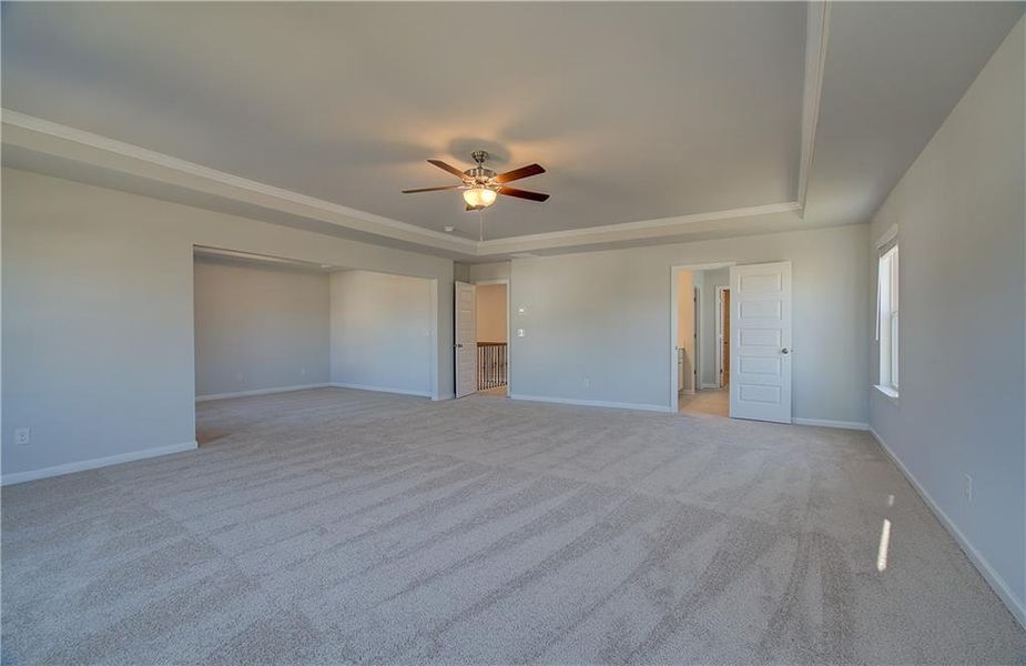 Spacious, unfurnished interior of a new home in Grandview at Millers Mill, Stockbridge (Image 15). Spacious, unfurnished interior of a new home in Grandview at Millers Mill, Stockbridge (Image 15).