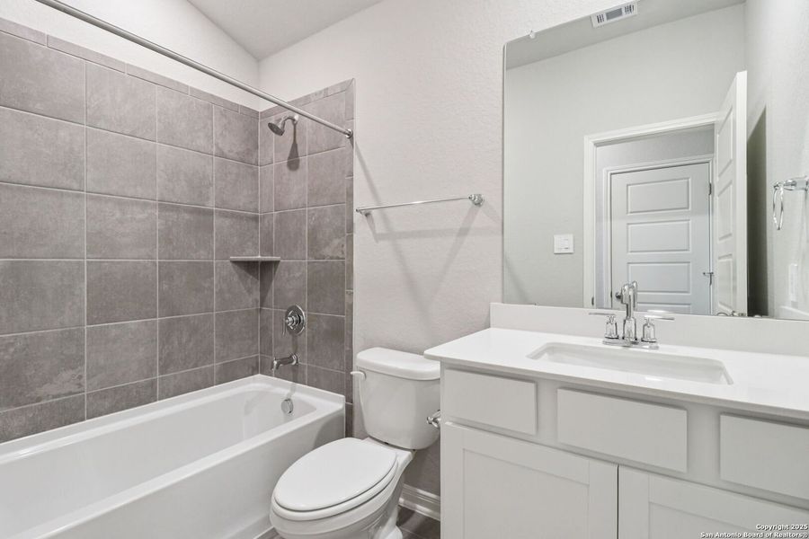 Furnished interior view inside a new home in , San Antonio (Image 10). Furnished interior view inside a new home in , San Antonio (Image 10).