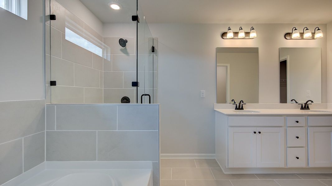 Furnished interior view inside a new home in Langley Overlook, Loganville (Image 16).