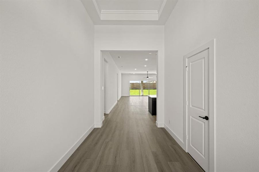 Spacious, unfurnished interior of a new home in Shady Valley Estates, Midlothian (Image 23). Spacious, unfurnished interior of a new home in Shady Valley Estates, Midlothian (Image 23).