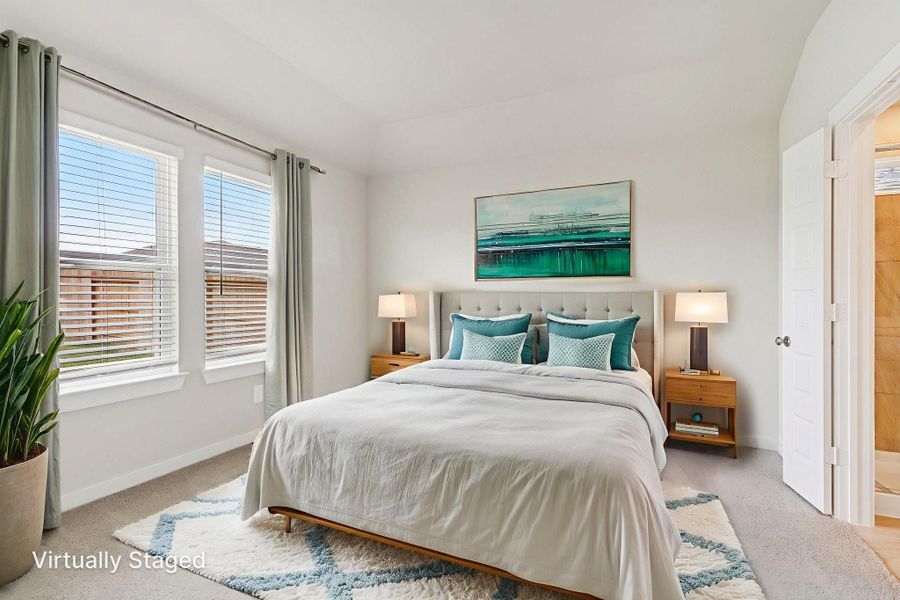 Furnished interior view inside a new home in Landing Meadows - Traditional Series, New Caney (Image 13). Furnished interior view inside a new home in Landing Meadows - Traditional Series, New Caney (Image 13).