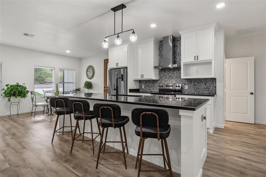 Furnished interior view inside a new home in , Woodway (Image 15).