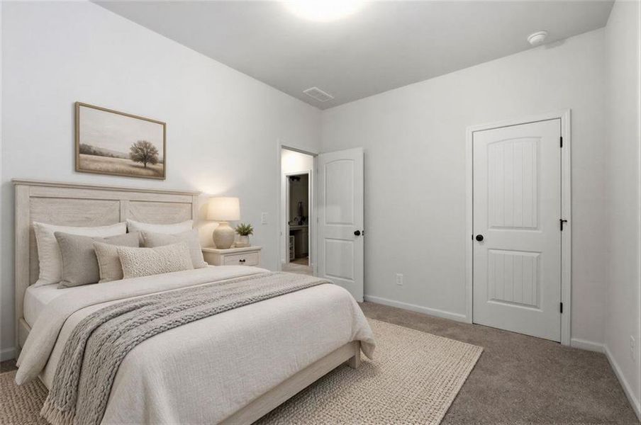 Furnished interior view inside a new home in Morgan Landing, Carrollton (Image 19). Furnished interior view inside a new home in Morgan Landing, Carrollton (Image 19).