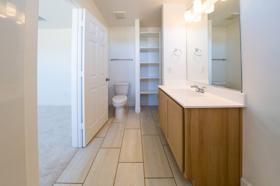 Furnished interior view inside a new home in Rancho Santa Rosa, Maricopa (Image 8).