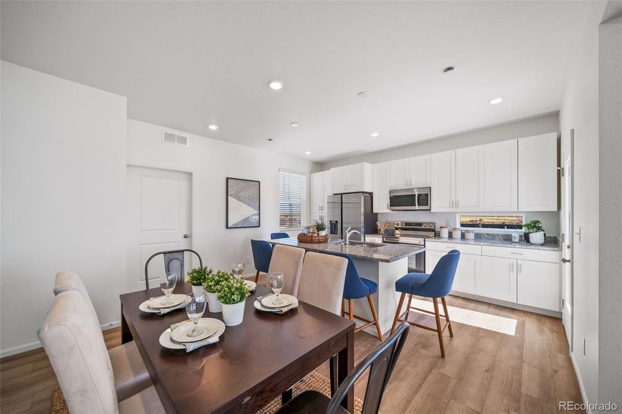Furnished interior view inside a new home in , Aurora (Image 19).