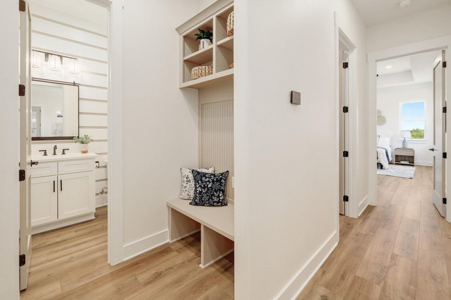 Furnished interior view inside a new home in , Liberty Hill (Image 8).