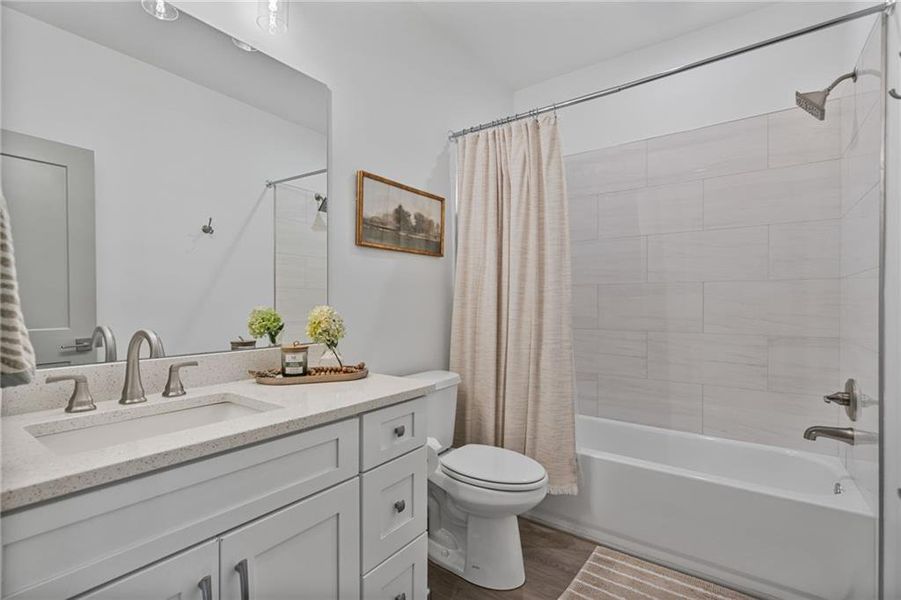 Furnished interior view inside a new home in , Woodstock (Image 6). Furnished interior view inside a new home in , Woodstock (Image 6).